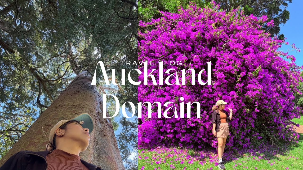 Auckland Domain| relaxing place to walk| #travel #aucklandnewzealand