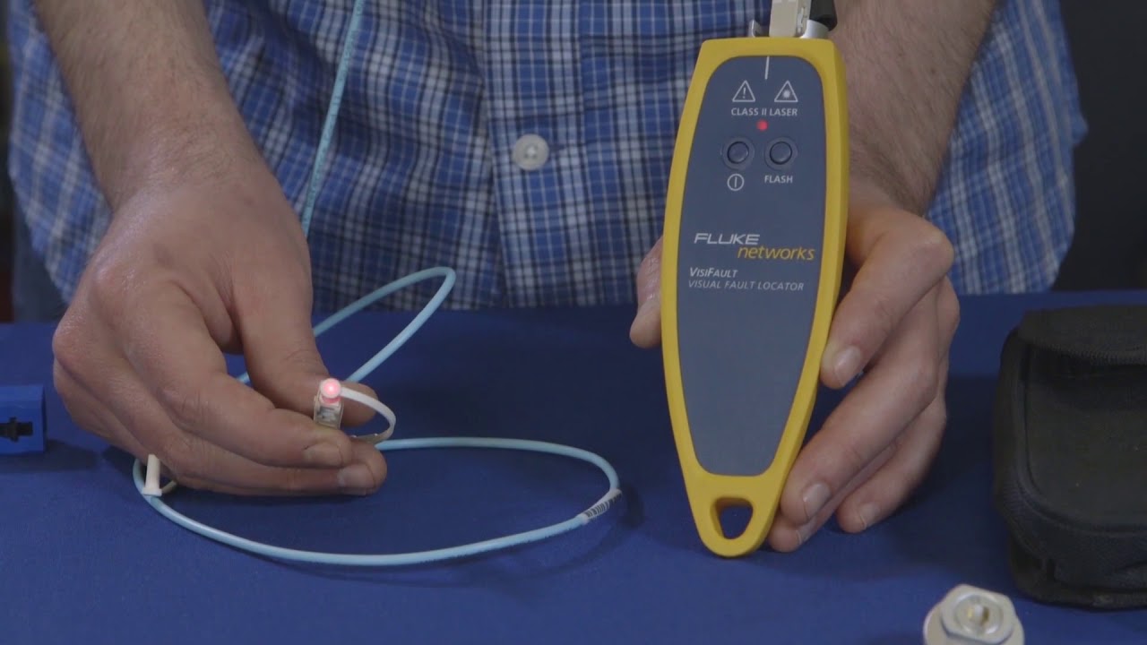 VisiFault™ Visual Fault Locator - Cable Continuity Tester by Fluke Networks