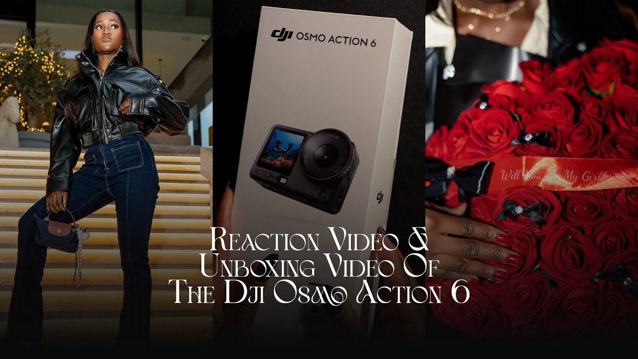 PreciousPeak : Reaction Video & Unboxing Video Of The Dji Osmo Action 6
