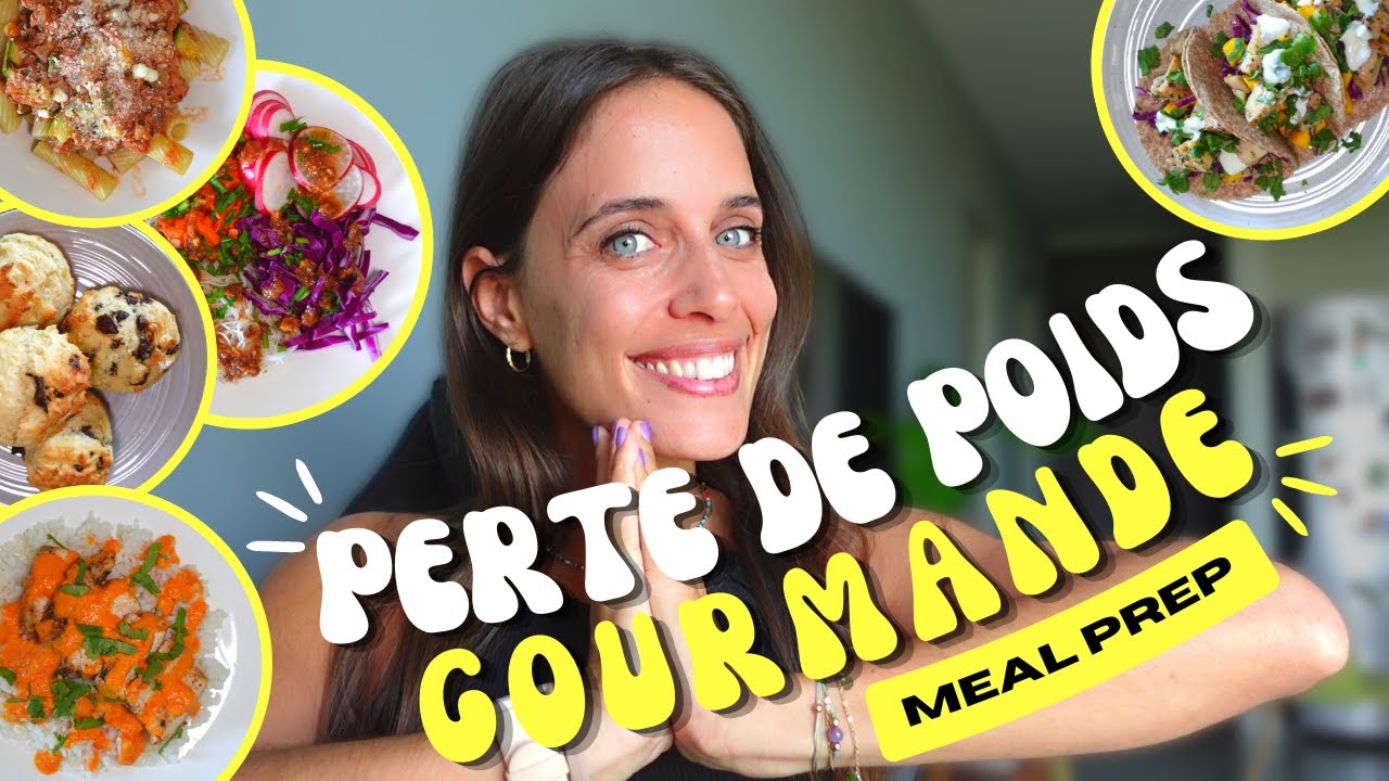 Je cuisine 16 REPAS PERTE DE POIDS en 1 FOIS | MEAL PREP Facile & Rapide