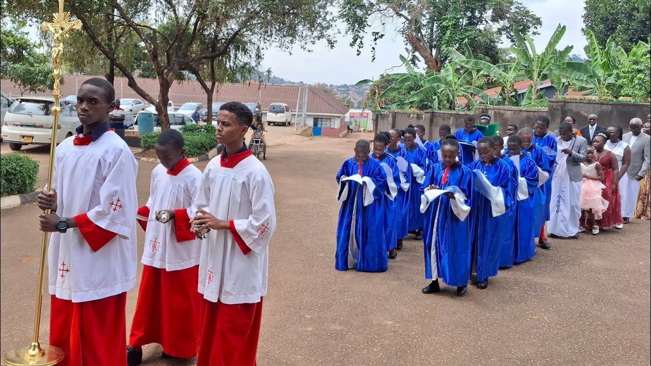 Entrance Procession: St. kizito's Primary School kansanga  P7 Dedication Mass and Confirmation