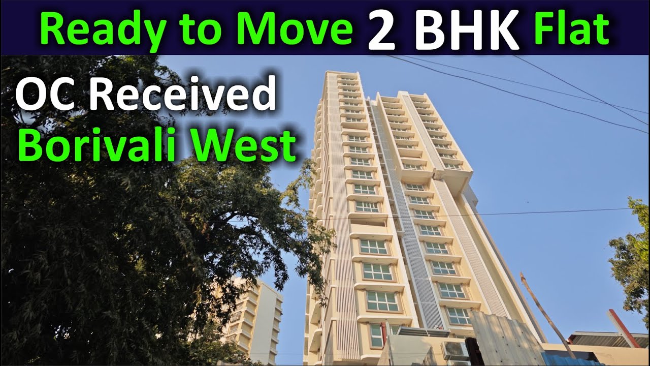 Ready to move #flat with OC I #2bhk flat in #Borivali West I Newly Delivered 2 bhk #flats