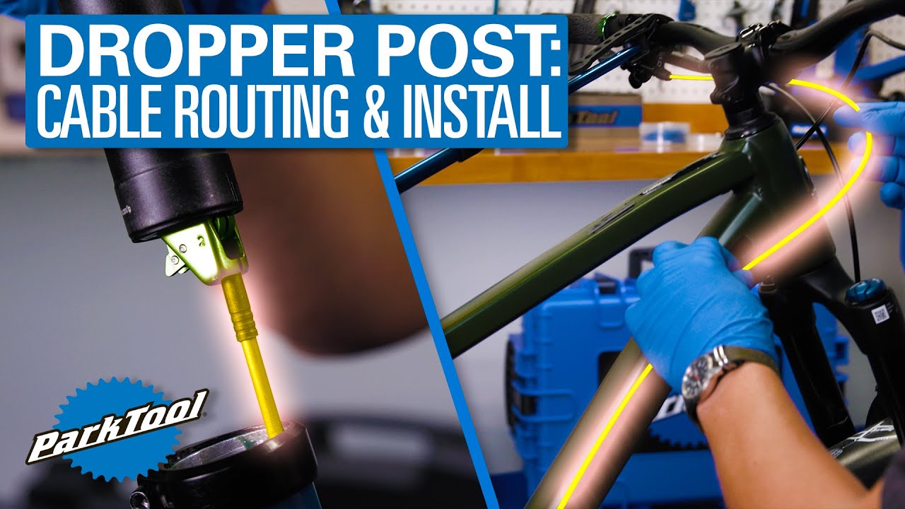 Dropper Post: Cable Routing & Install