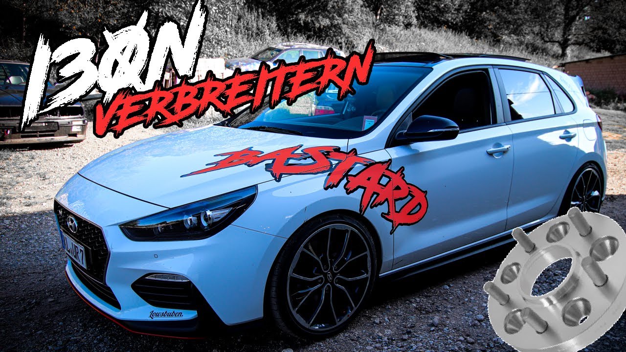 Hyundai i30N - Spurverbreiterung