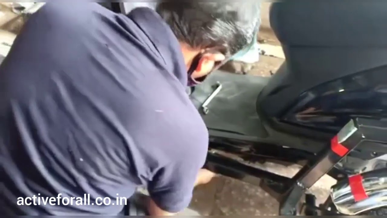 Side Wheel Attachment Kit Fitting for Activa 6G BS6 Help Call +919098200926