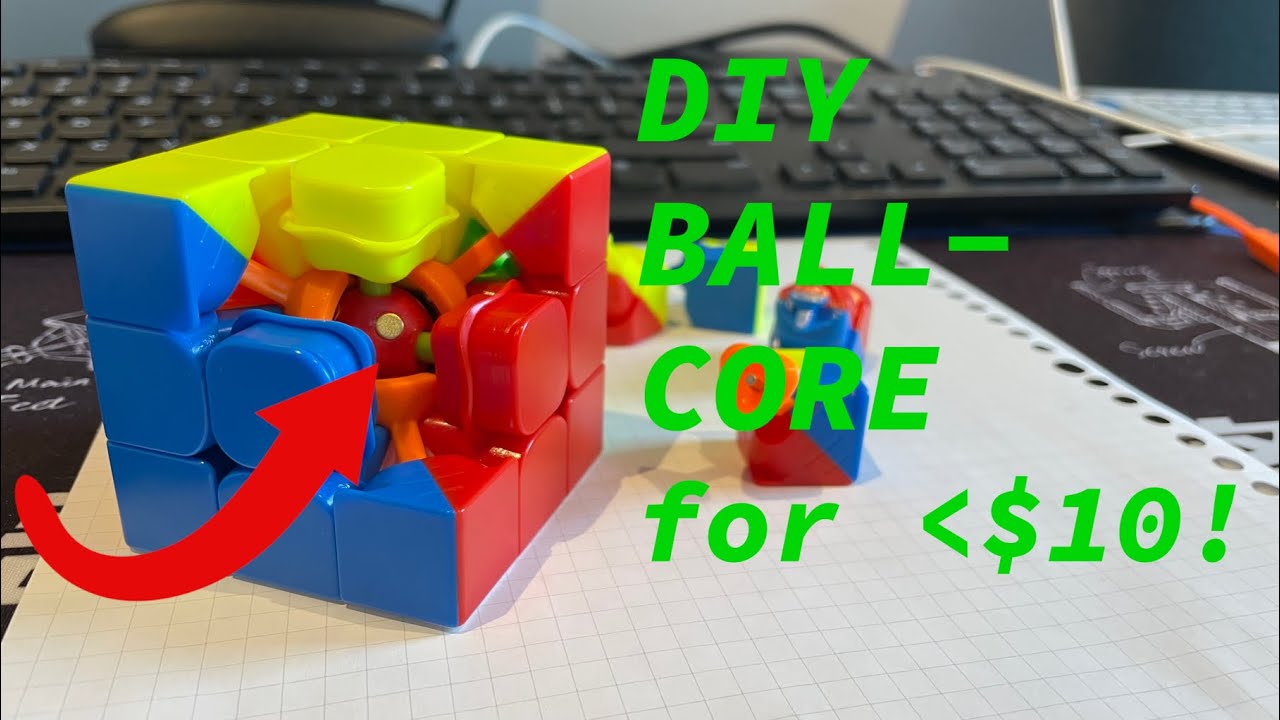 Core Magnetize YOUR Cube for Under $10! (feat. WRM v9 and QiYi MS 3x3)
