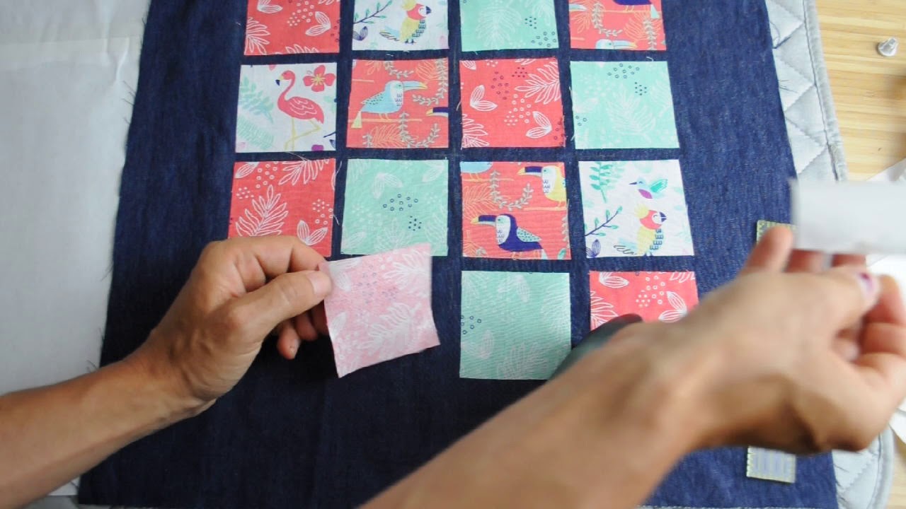 A quick guide to making a simple applique cushion