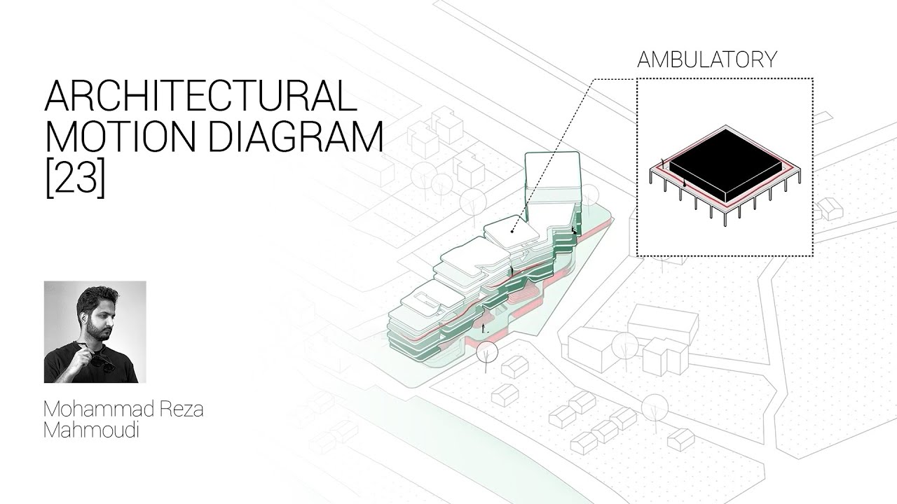 Architectural Motion Diagram/ 23 - موشن دیاگرام معماری