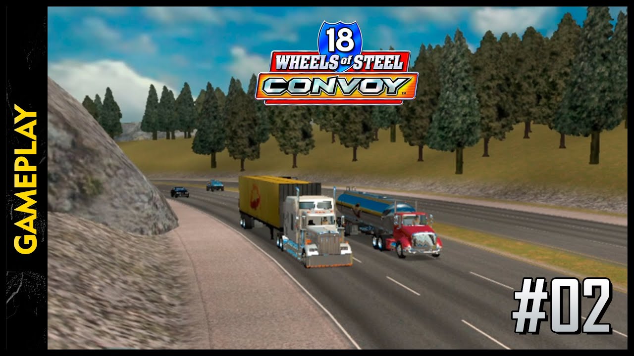 18 WHEELS OF STEEL: Convoy (Bismarck x Los Angeles)(Gameplay) #02