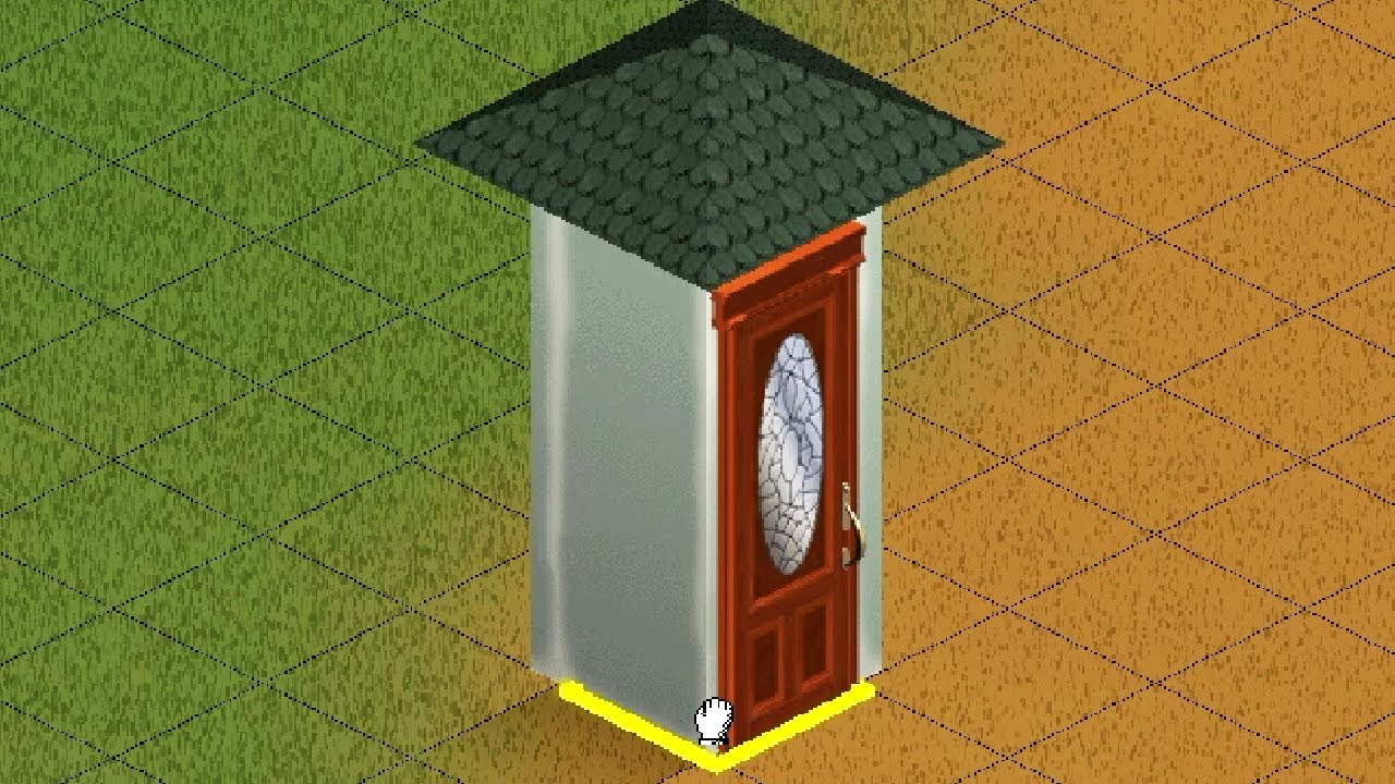 The Sims 1, 1 плитка. Начало.