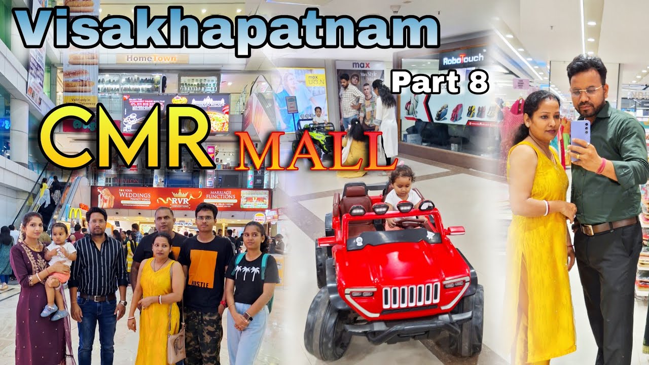 CMR mall Vizag 😍 || biggest mall of visakhapatnam #vlog