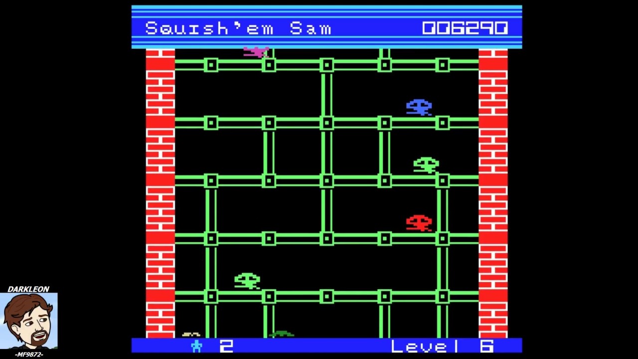 Colecovision - Squish'em Featuring Sam!