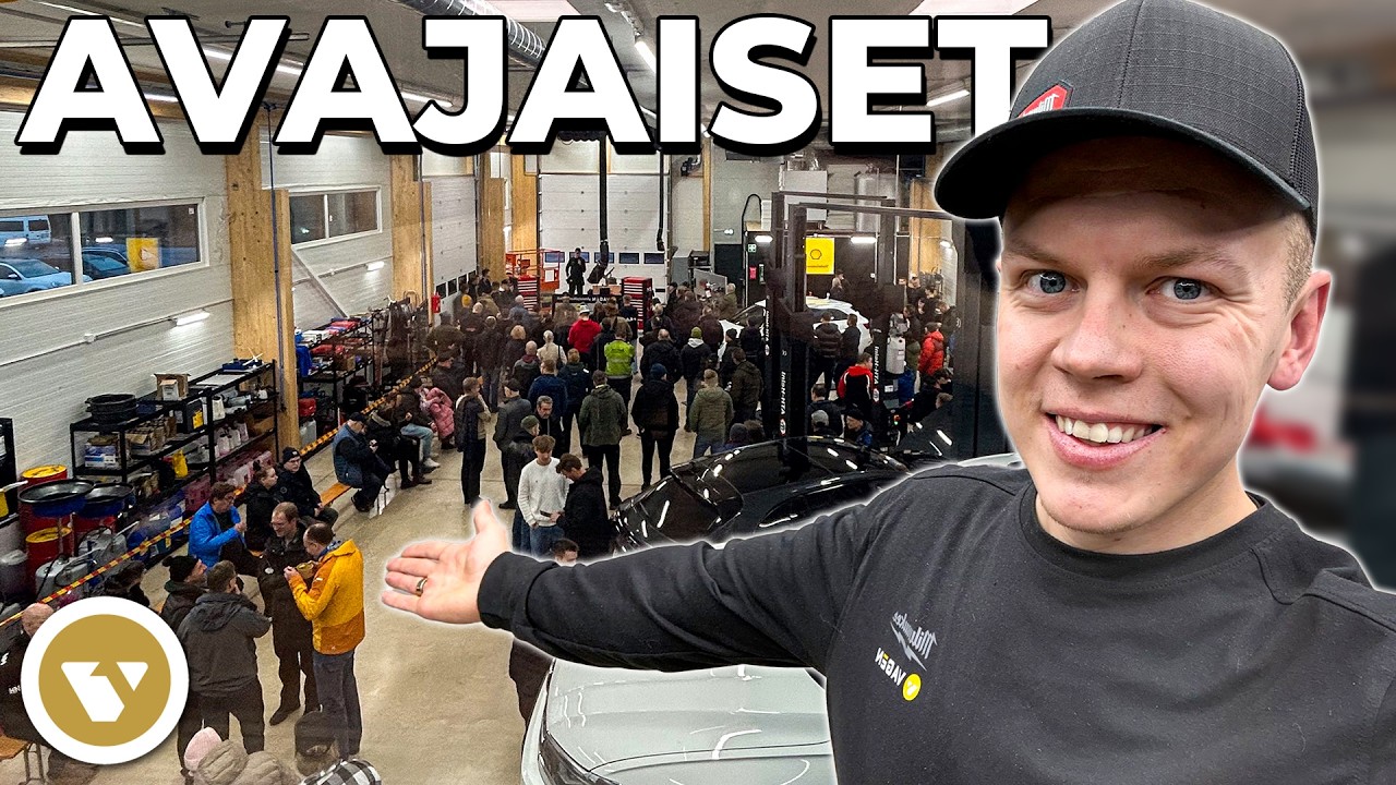 Katso mikä ryntäys. Arvonnan tulos ja avajaiset!
