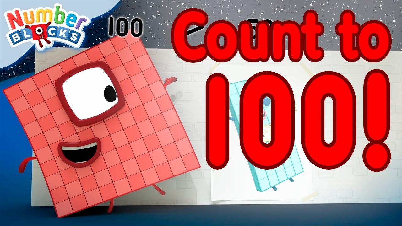 How to Count to 100 🟥 | Learn to Count for Kids | 12345 | @Numberblocks
