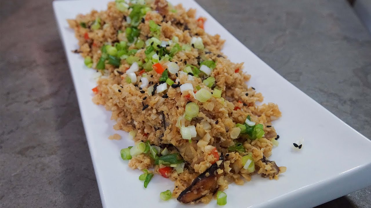 Easy Homemade Cauliflower Fried Rice | SAM THE COOKING GUY