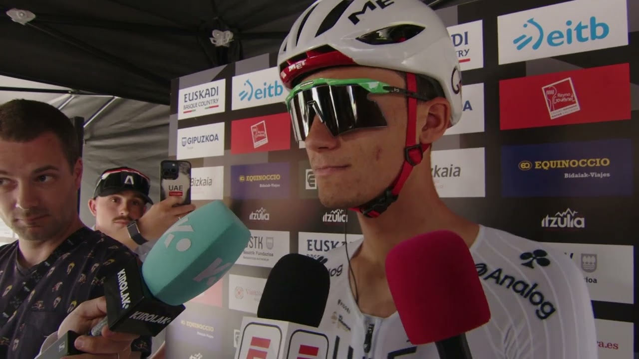Isaac del Toro - Entrevista en la salida - Etapa 2 - Itzulia Basque Country 2026