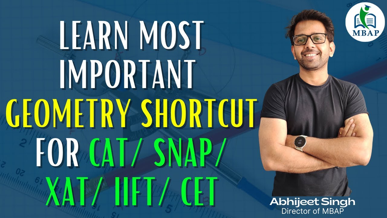 geometry shortcut for CAT/XAT/IIFT/SNAP/NMAT/CET