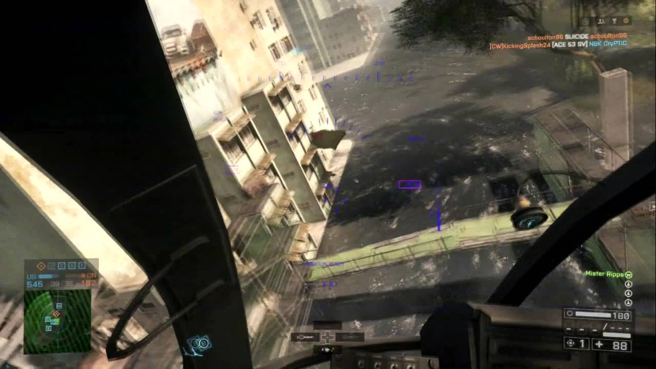 BF4 - Scout Helicopter Flying tips, tricks and Best loadouts