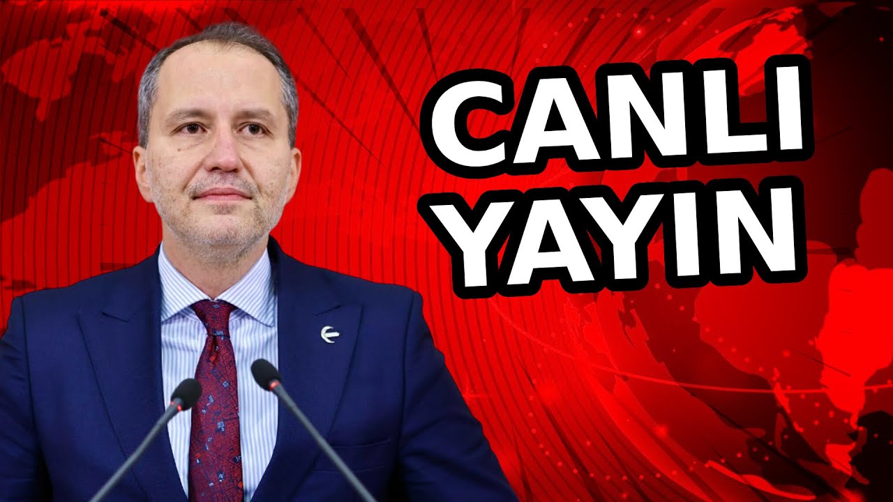 #CANLI Fatih Erbakan İle Ahmet Davutoğlu Ortak Basın Toplantısı D&uuml;zenliyor