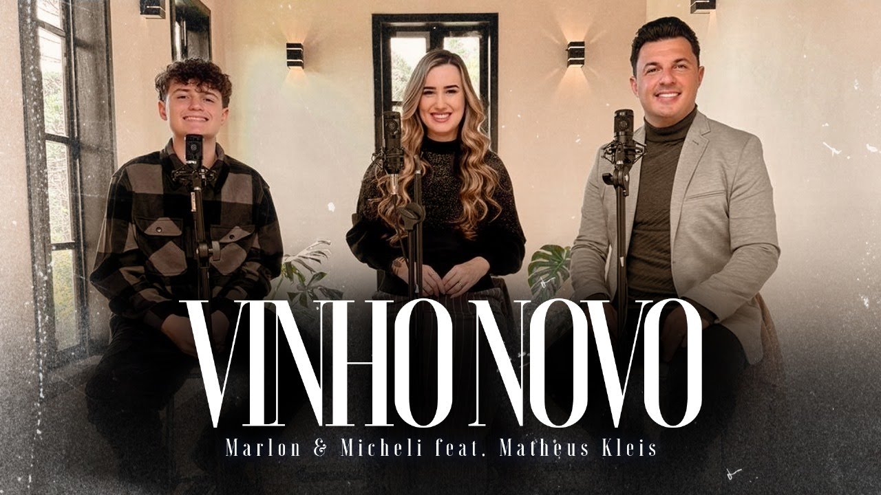 Vinho Novo - Marlon e Micheli feat. Matheus Kleis | Cover Acústico | Música Gospel para  Família