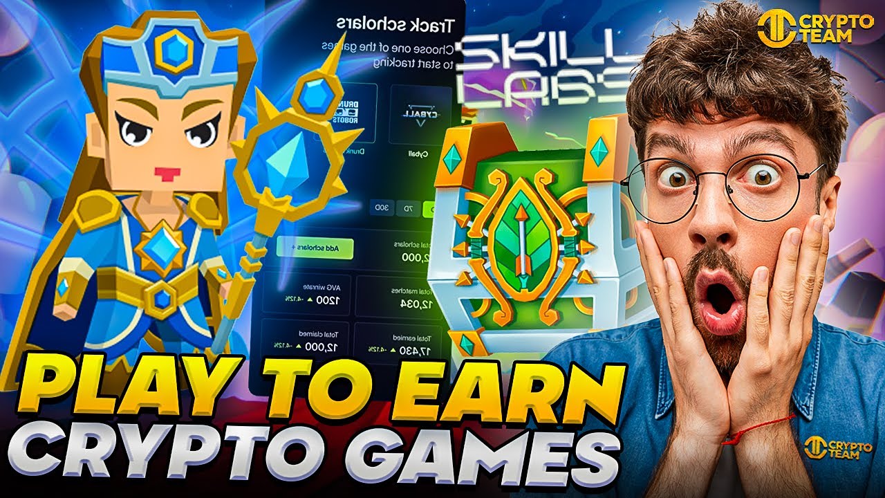 Play To Earn Crypto Games | Platform Skill Labs | Top NFT Marketplace