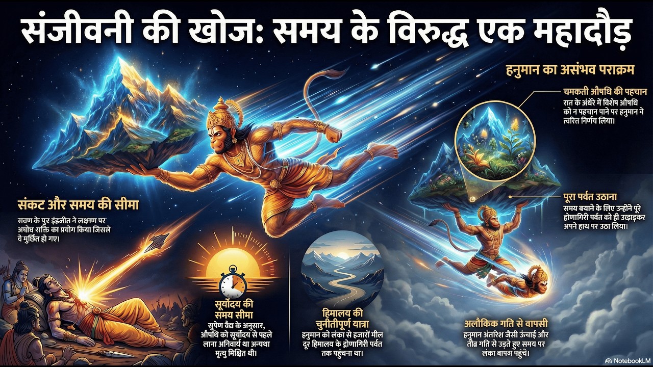 Ep: 23 संजीवनी: जब हनुमान ने पूरा पहाड़ उठा लिया Video Version