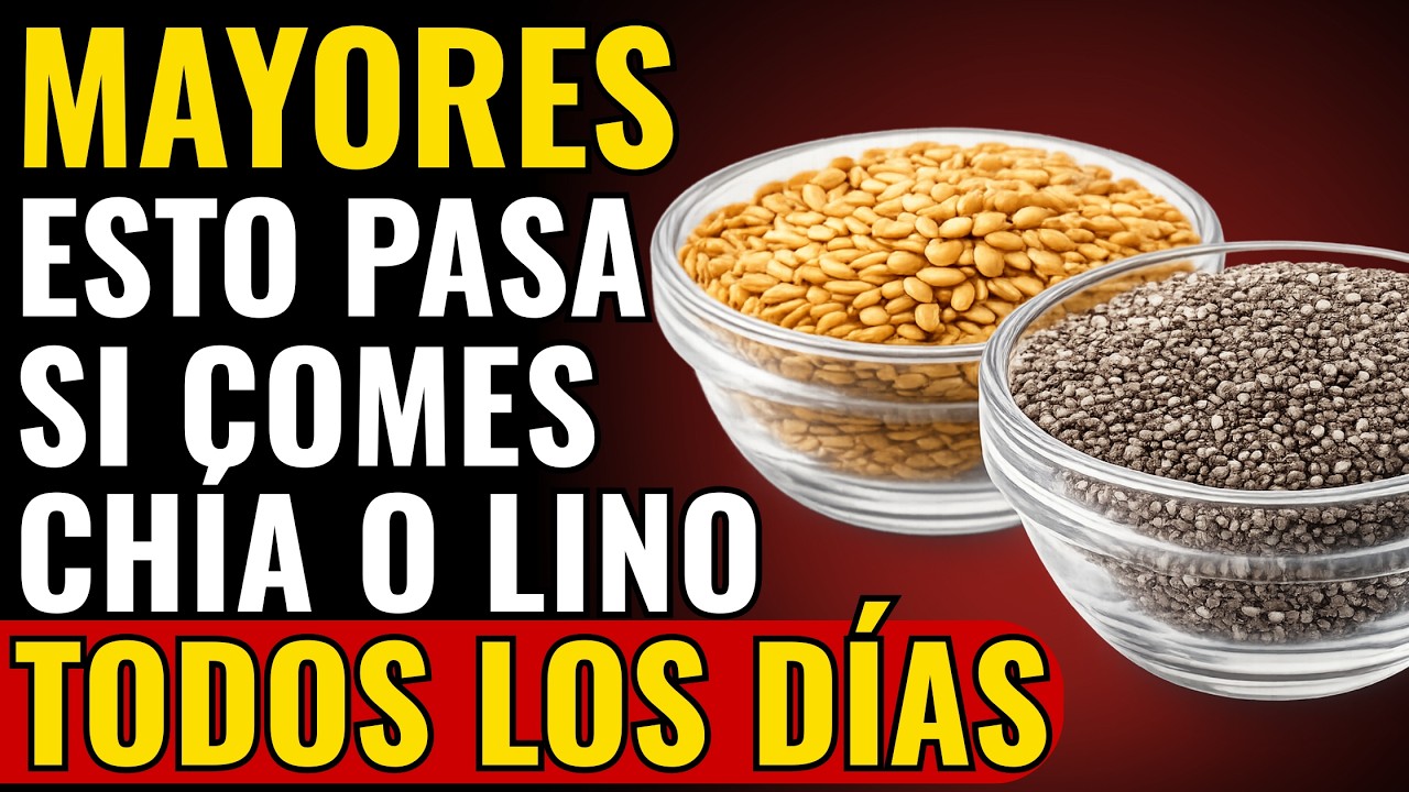 ¿Qué Pasa Si Comes Chía o Linaza a Diario Después de los 60 Soy Doctor y Te Cuento