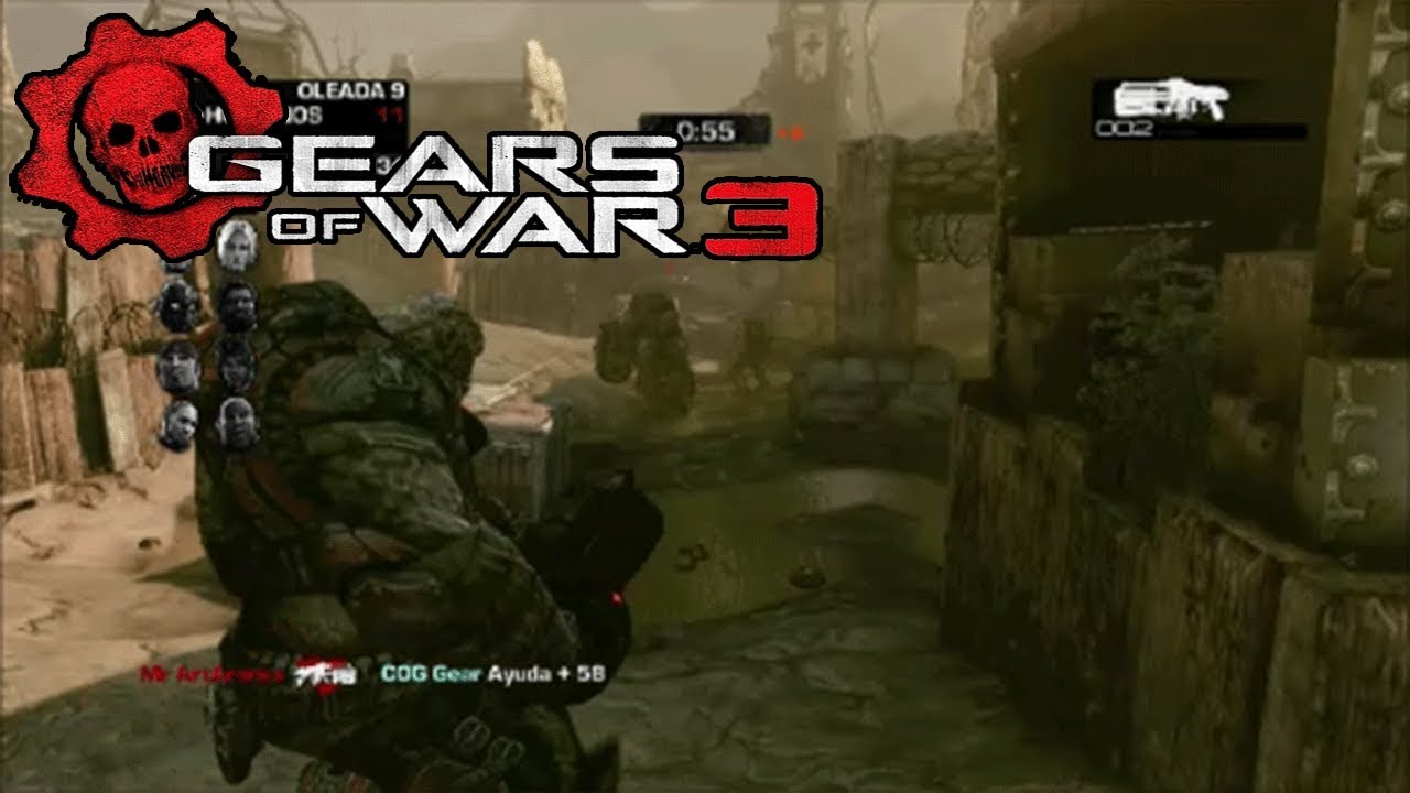 Gears of war 3: Modo bestia en trincheras / BOOM! We XD / Gameplay HD