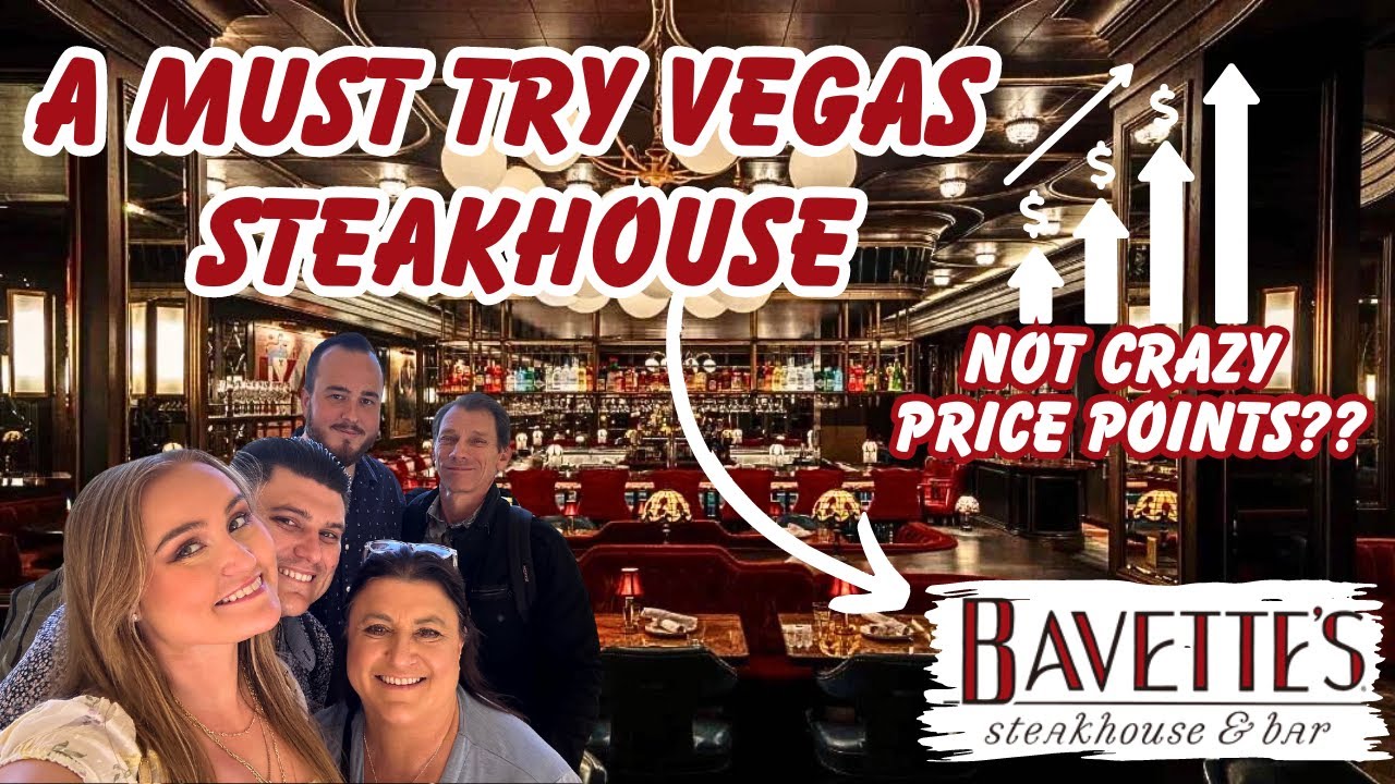 A MUST Try VEGAS Steakhouse - Bavette's at Park MGM | Vegas Steakhouse With GOOD Pricing on Strip !?