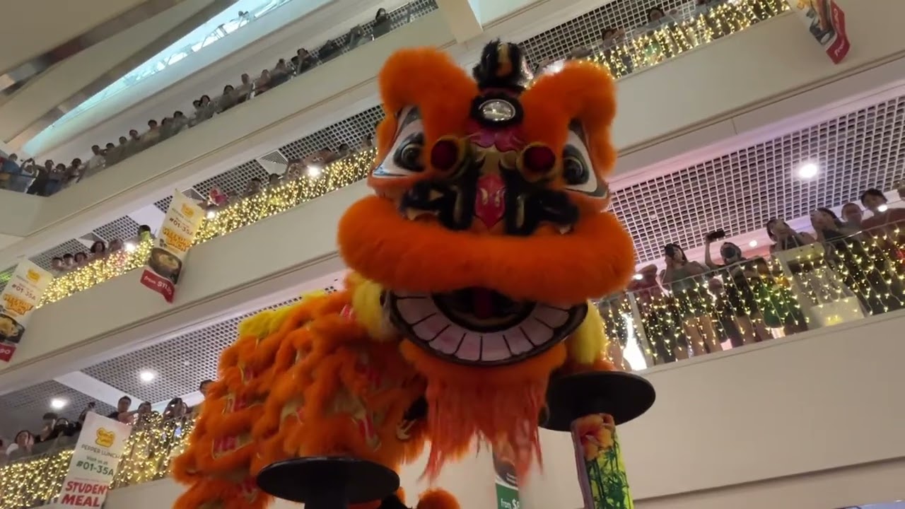 LION DANCE | NAM SIENG | LION DANCE ON POLE | PARKWAY PARADE | 5 FEB 2025