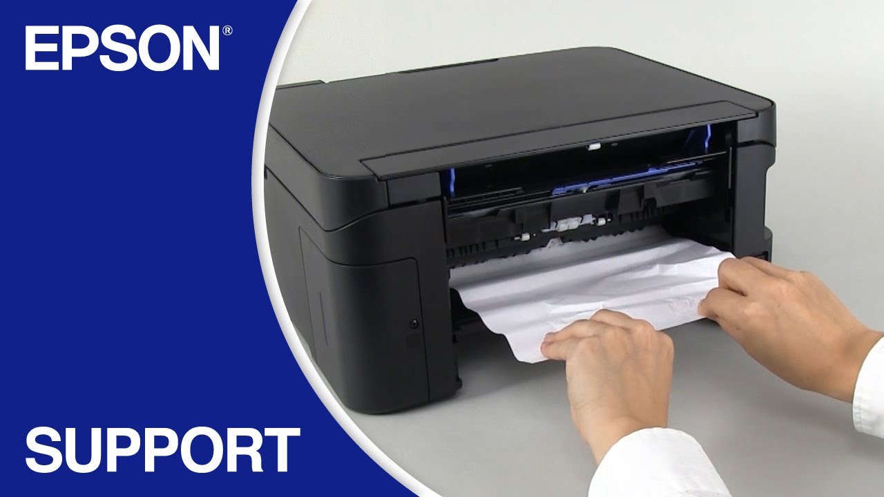 Epson EcoTank ET-2750 / ET-2850 | How to Clear Jammed Paper