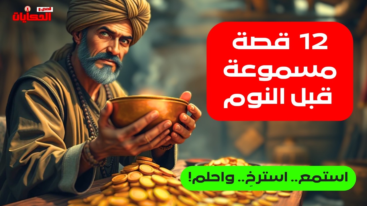 ساعتان من الاسترخاء: كوكتيل من 12 قصة من أجمل الحكايات المسموعة قبل النوم