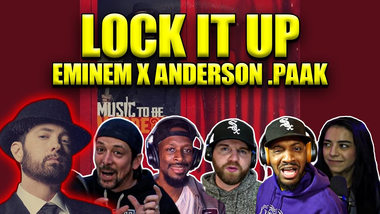Эминем и Андерсон .Paak ЩЕЛКНУЛИСЬ! 😳 | Подборка реакций на Lock It Up