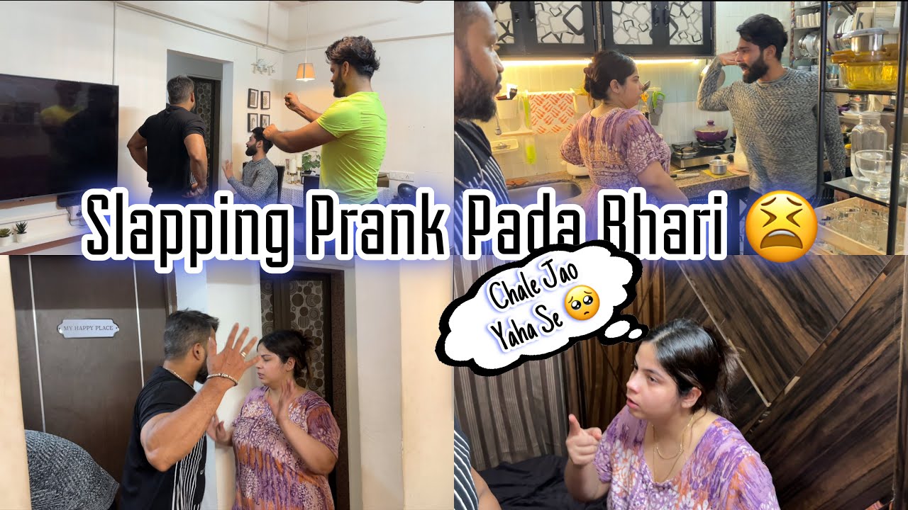 Misba Par Slapping Prank Abresh Par Bhari Padh Gaya 😩 | Rona Aagaya | Fokats | Abresh & Zeeshan