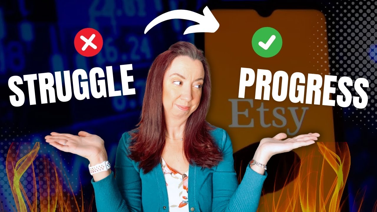 The Real Reason Why You're Not Making Progress with Etsy POD (and How to Start)
