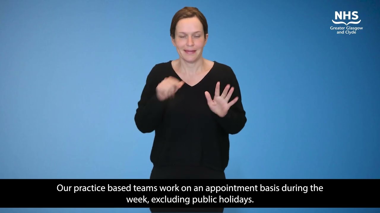 Pharmacy – NHSGGC Pharmacy in General Practice in Glasgow BSL with CC