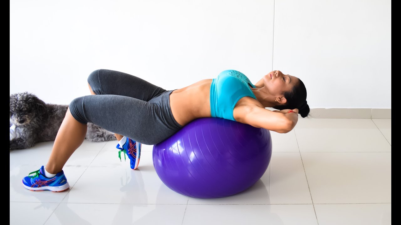 ABDOMINALES CON FITBALL | Rutina 641| Dey Palencia |Ejercicios con pelota suiza para abdomen marcado