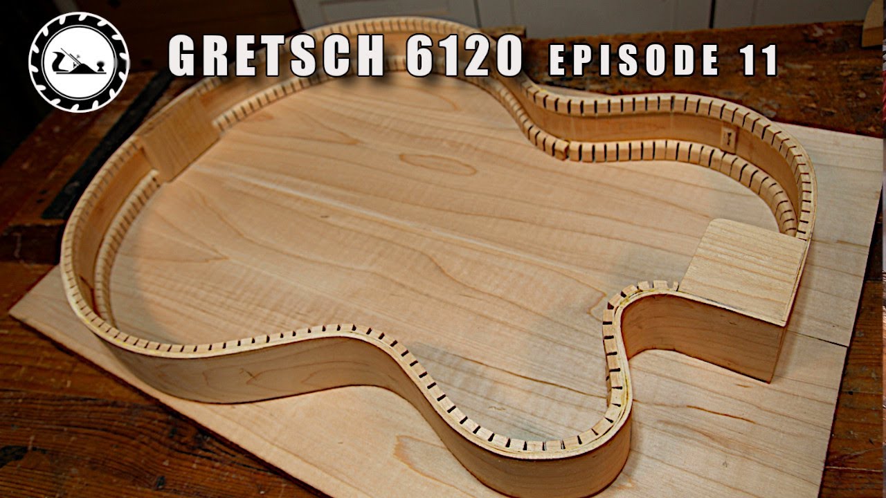 Сборка гитары в стиле Gretsch 6120, эпизод 11.