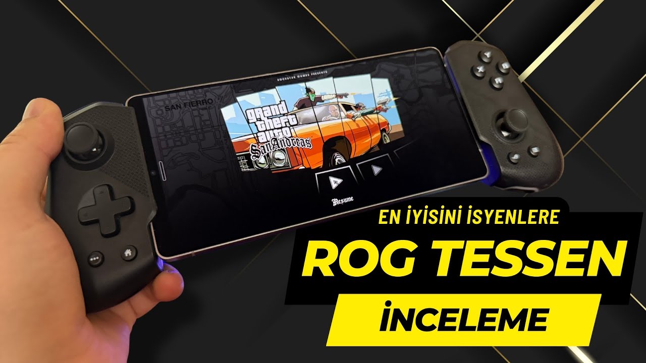 Mouse Gibi Oyun Kolu: ROG TESSEN Gamepad İncelemesi