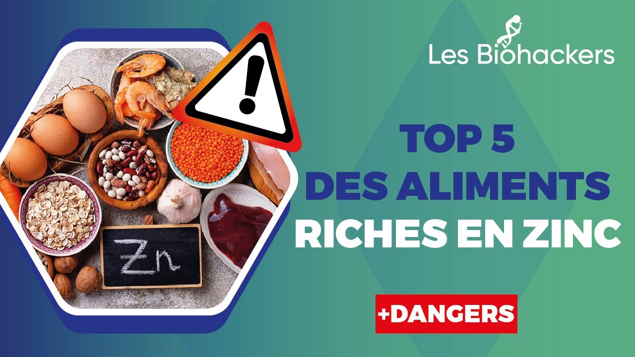 Top 5 des aliments riches en zinc 🌟