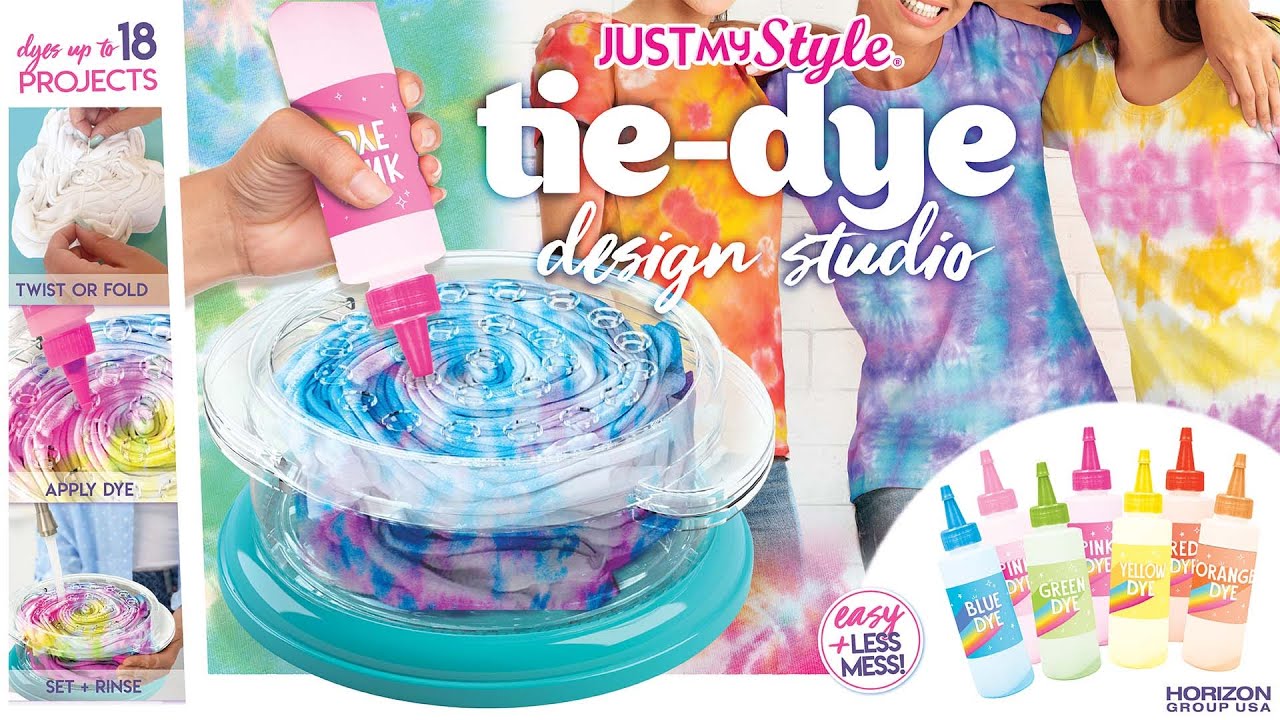 How To Use the Just My Style Tie-Dye Design Studio