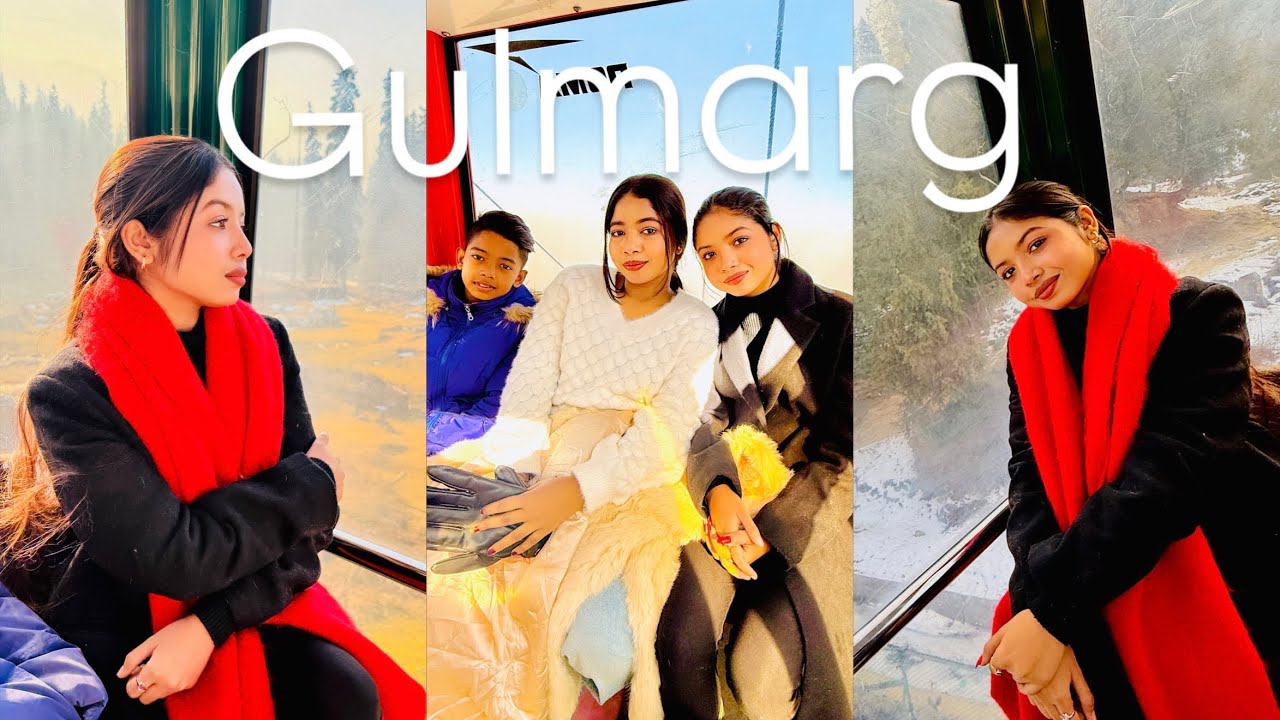 Gulmarg Kashmir | Gondola Ride🚠(phase 1 & 2) | beautiful place | kashmir