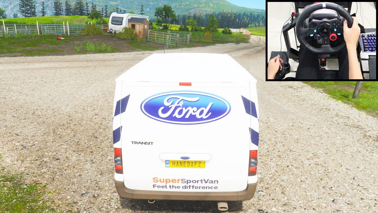 Ford Transit Van - Forza Horizon 4 | Logitech g29 gameplay