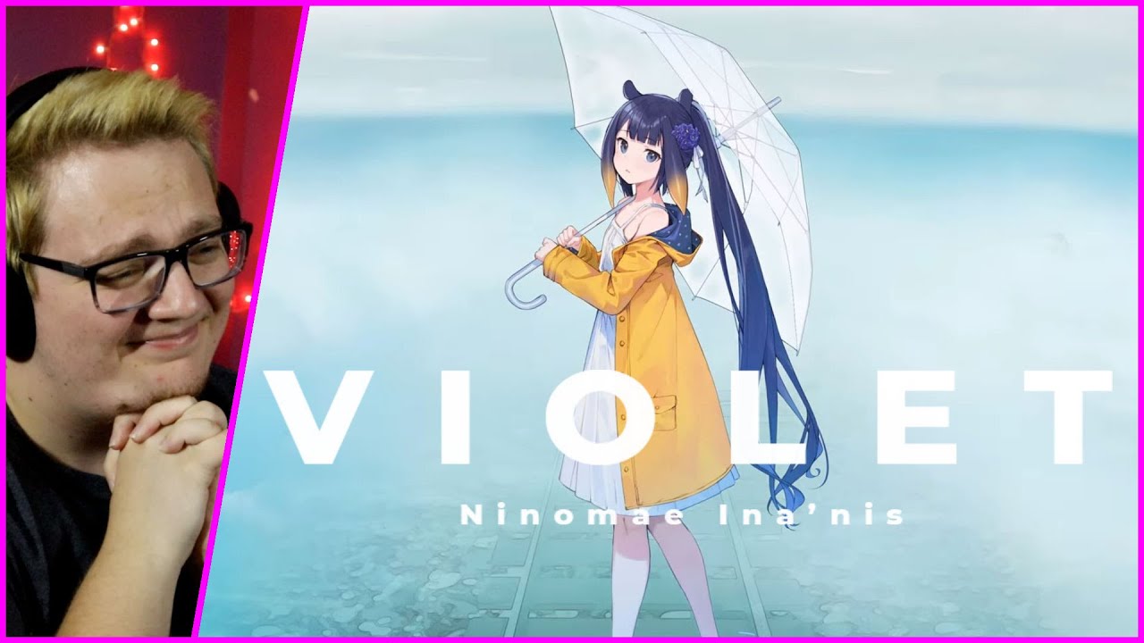 HER FIRST ORIGINAL SONG / VIOLET [Original] by Ninomae Ina'nis Hololive Reaction