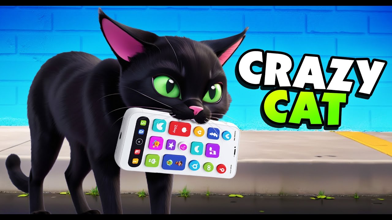 Я стала кошкой и украла телефон у человека! — Little Kitty Big City