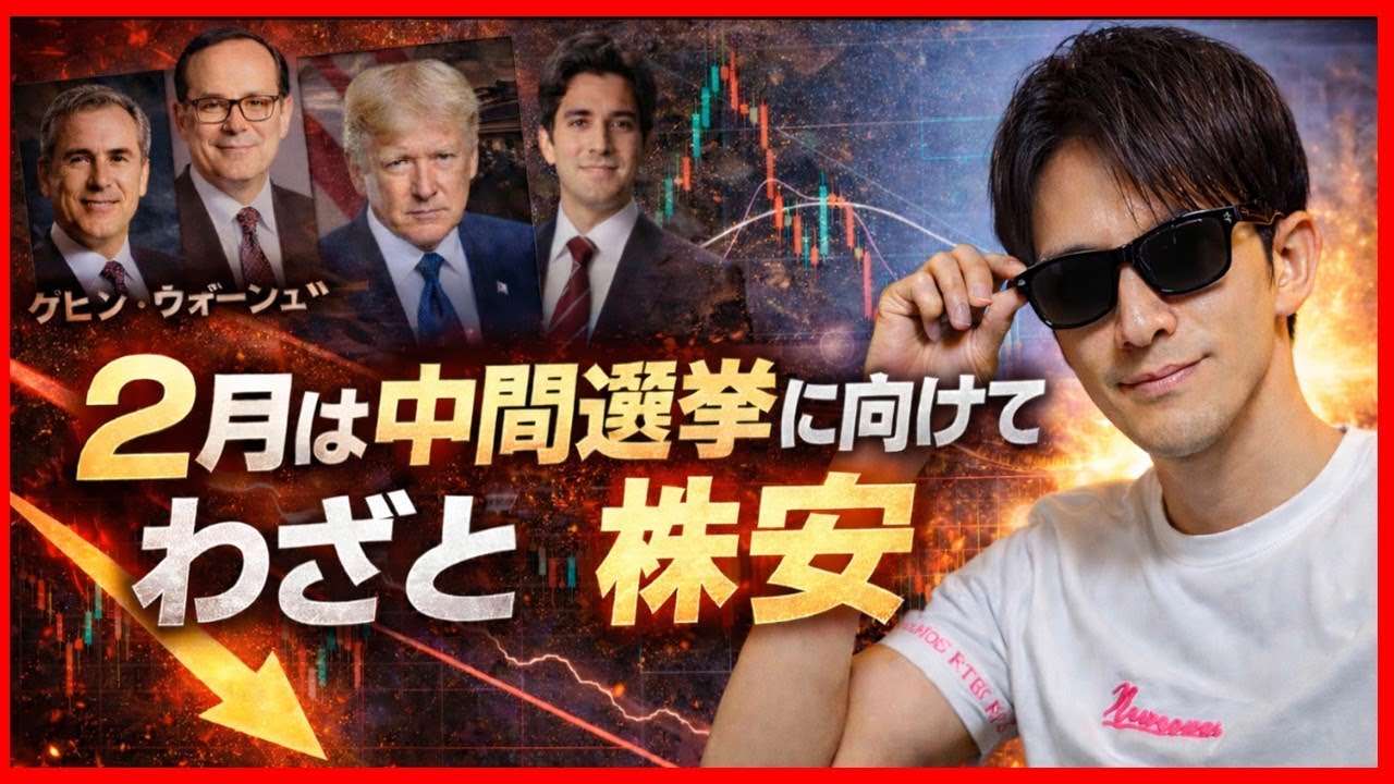 米国株は３月中旬まで下落！日本株は押し目買い！為替は戻り高値売り！