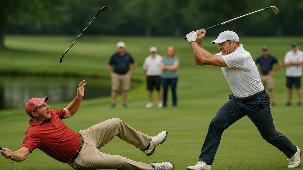 When Golf Players and Fans Completely Lost It