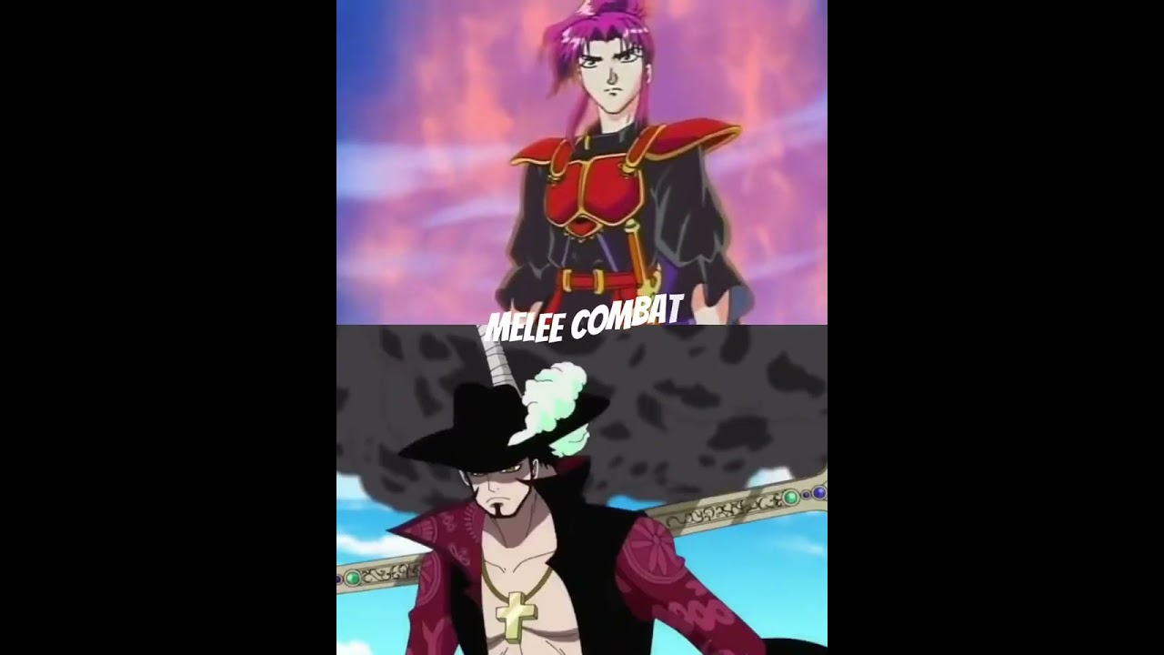 Mushrambo (Shinzo) VS Dracule Mihawk (One Piece)