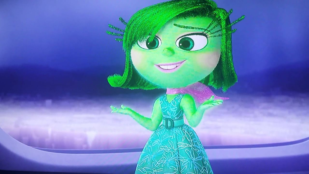 InsideOut Anger and Disgust breaks glass