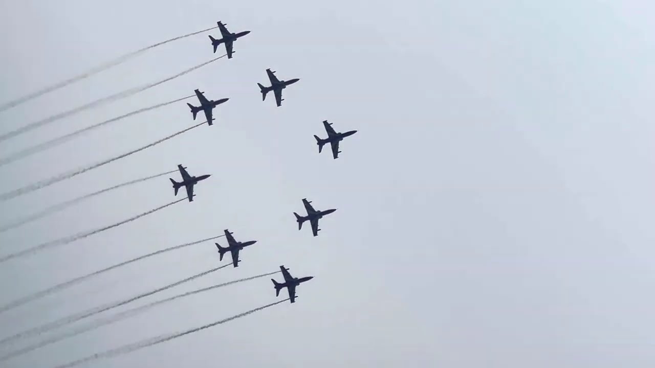 Suryakiran Air Show Nashik 2026 | 9 Fighter Jets | Non-Stop Aerial Acrobatics | Lowest Altitude Ever